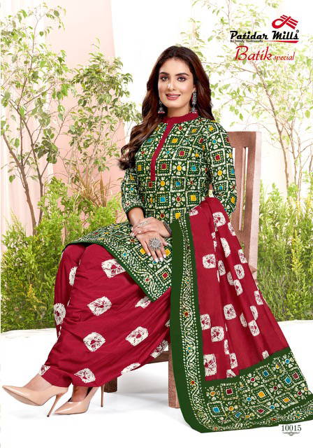 Patidar Batik Special 10 Casual Daily Wear Cotton Printed Cotton Dress Material Collection